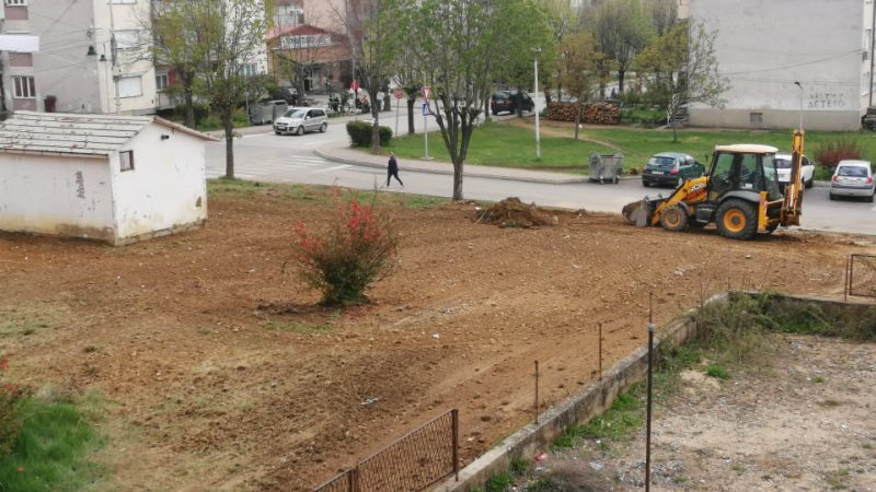 Уредување на јавни површини во централното градско подрачје на Македонска Каменица